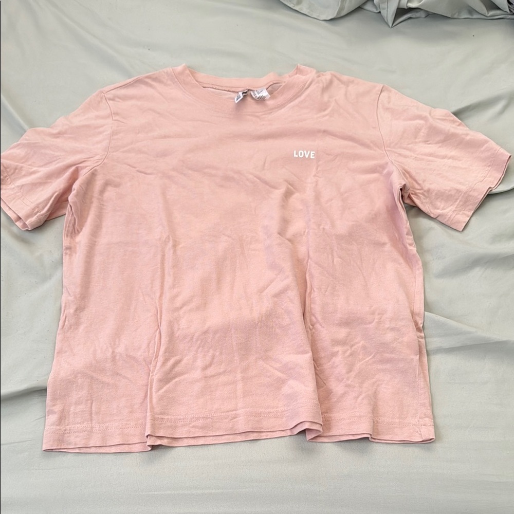 Pink 'Love' T-Shirt